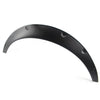 4PC x Plastic Car Body Wheel Eyebrow Fender Flares Durable Matt Black