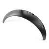 4PC x Plastic Car Body Wheel Eyebrow Fender Flares Durable Matt Black
