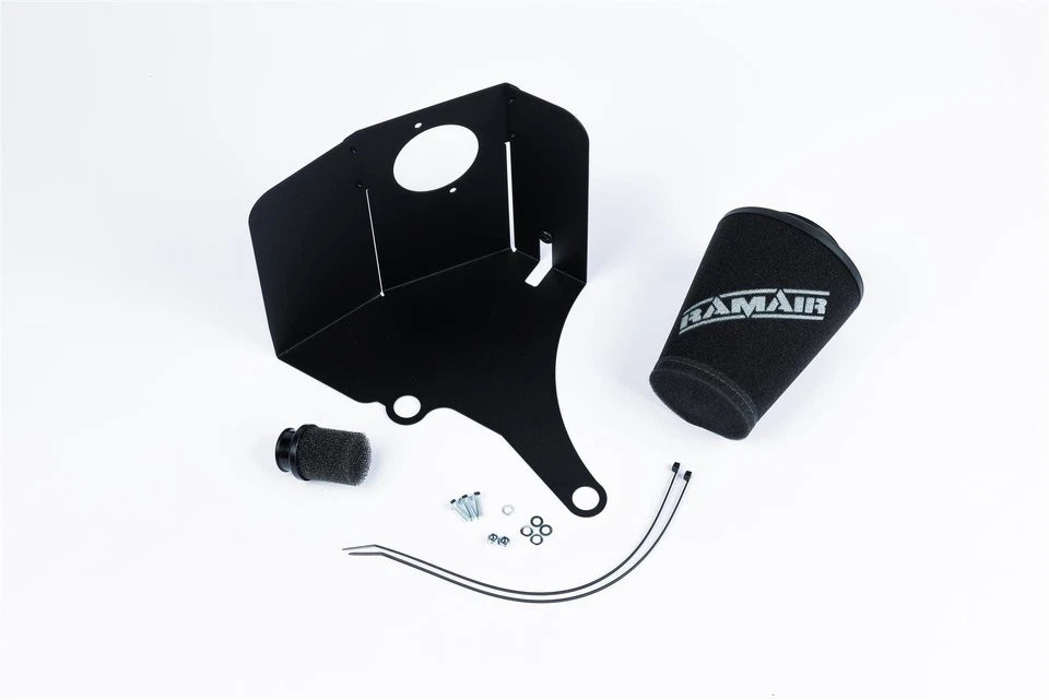 Ramair Cone Air Filter Heat Shield Induction Intake Kit for VW Polo GTI 1.8t 9N3