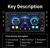 2 + 32G Android Stereo Apple Carplay / Android Auto Suit Toyota Including Rear View Camera GPS Bluetooth Touch screen