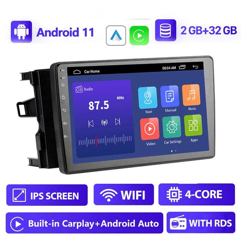 1 only K
Same as P2342S less camera 
Toyota Ascent Seca Carplay stereo
Android Car Radio For Toyota AURIS BLADE COROLLA hatchback 2006-2011 Camera GPS NZ Maps Supports Apple Carplay and Android Auto 2G + 32G Car Audio Stereo