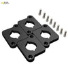 Silver Coilpack Adapter Plates Billet For VW Audi Golf Jetta A4 A6 TT 1.8T to 2.0TFSI<br>