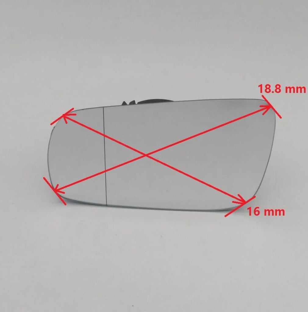 Right Hand Wing Mirror Glass Suitable for VW Volkswagen Golf 4 Bora Jetta MK4 Passat 5