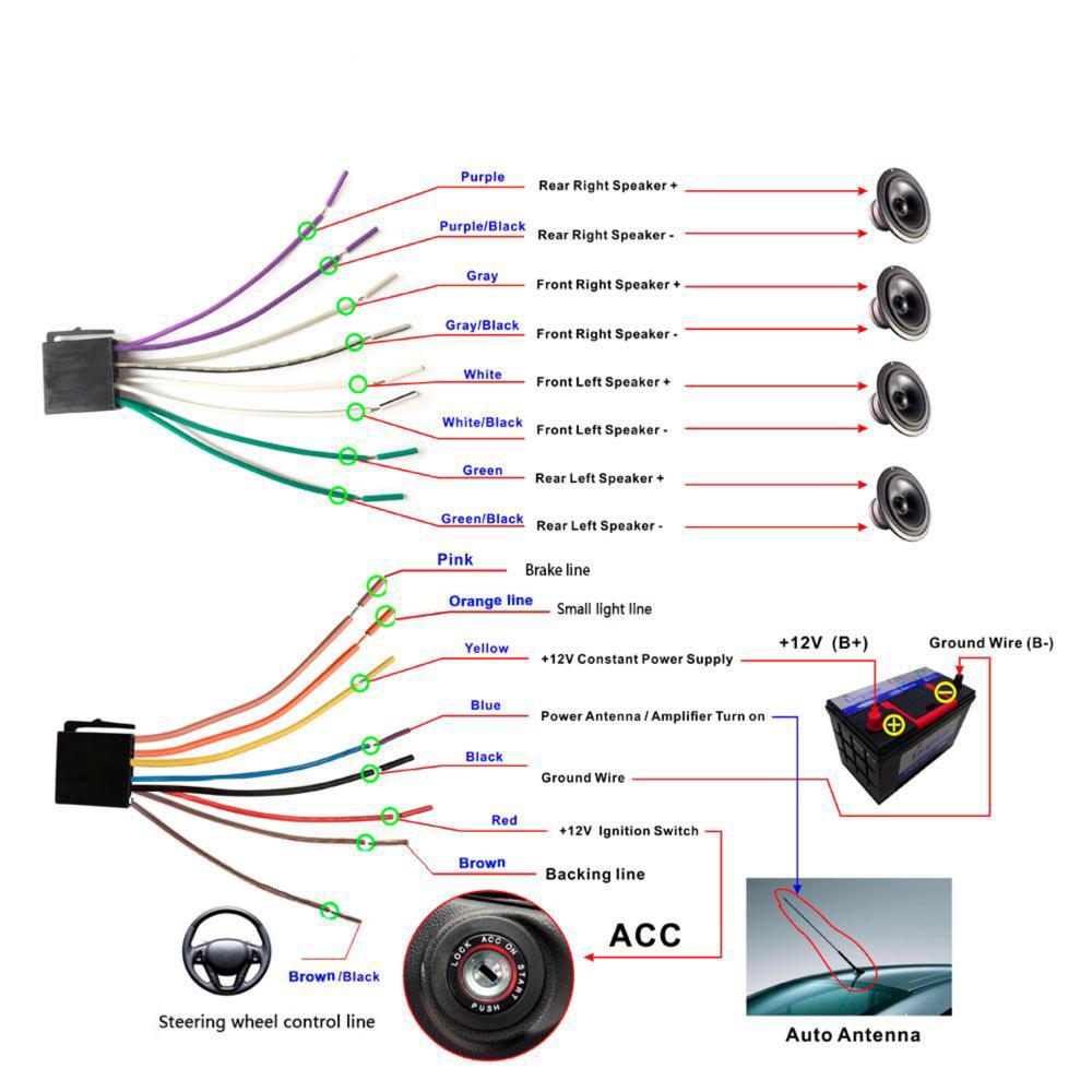 Car Stereo Suitable for Suzuki with Apple CarPlay / Android Auto Car Stereo Double DIN Head Unit, Bluetooth, 7" Touch Screen Radio CarPlay