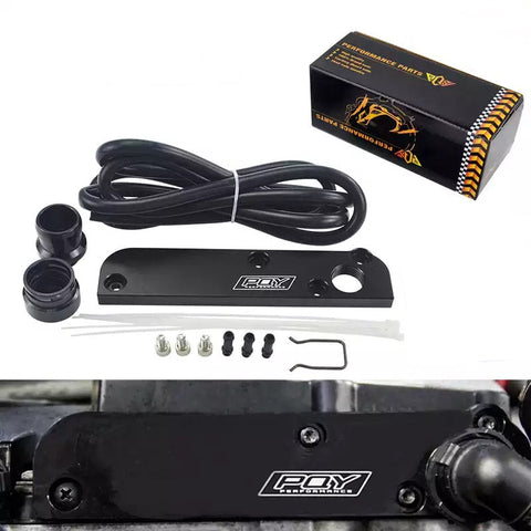 Suitable for VW Golf MK5 Gti, Golf R 2.0 T FSI Billet PCV Valve Delete Plate Kit Adapter for Volkswagen Audi